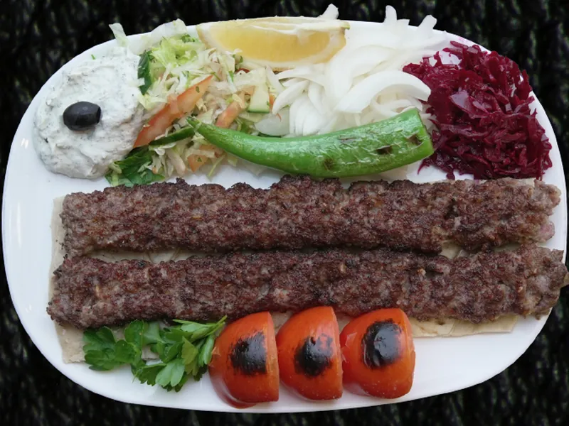 Kebab Teller doppelt